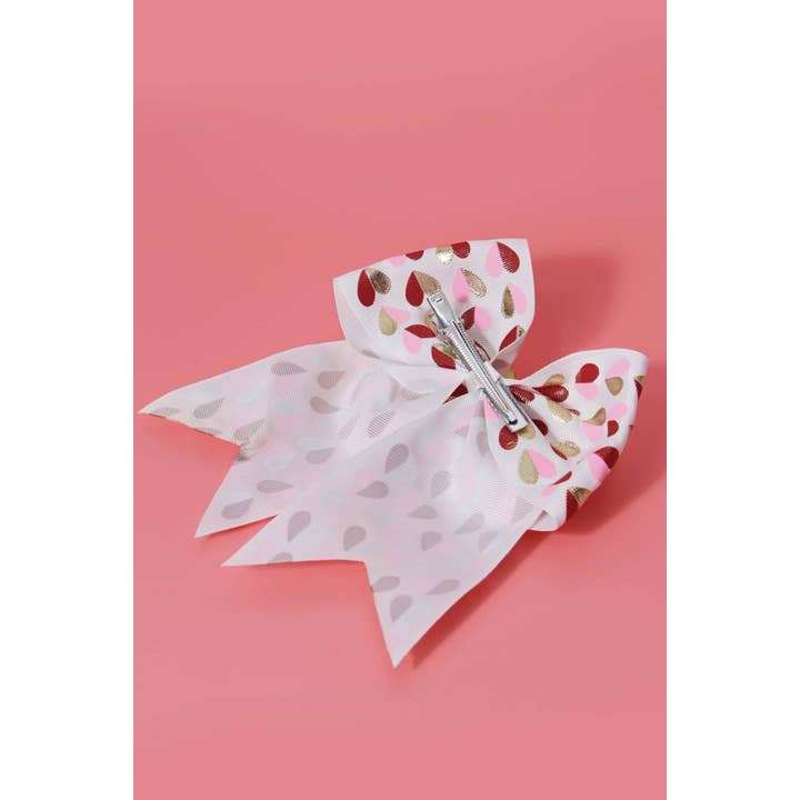 Amerikan Basics - Wholesale Hair Bow - Kids - Kids Heart Fancy Hair Bow 2