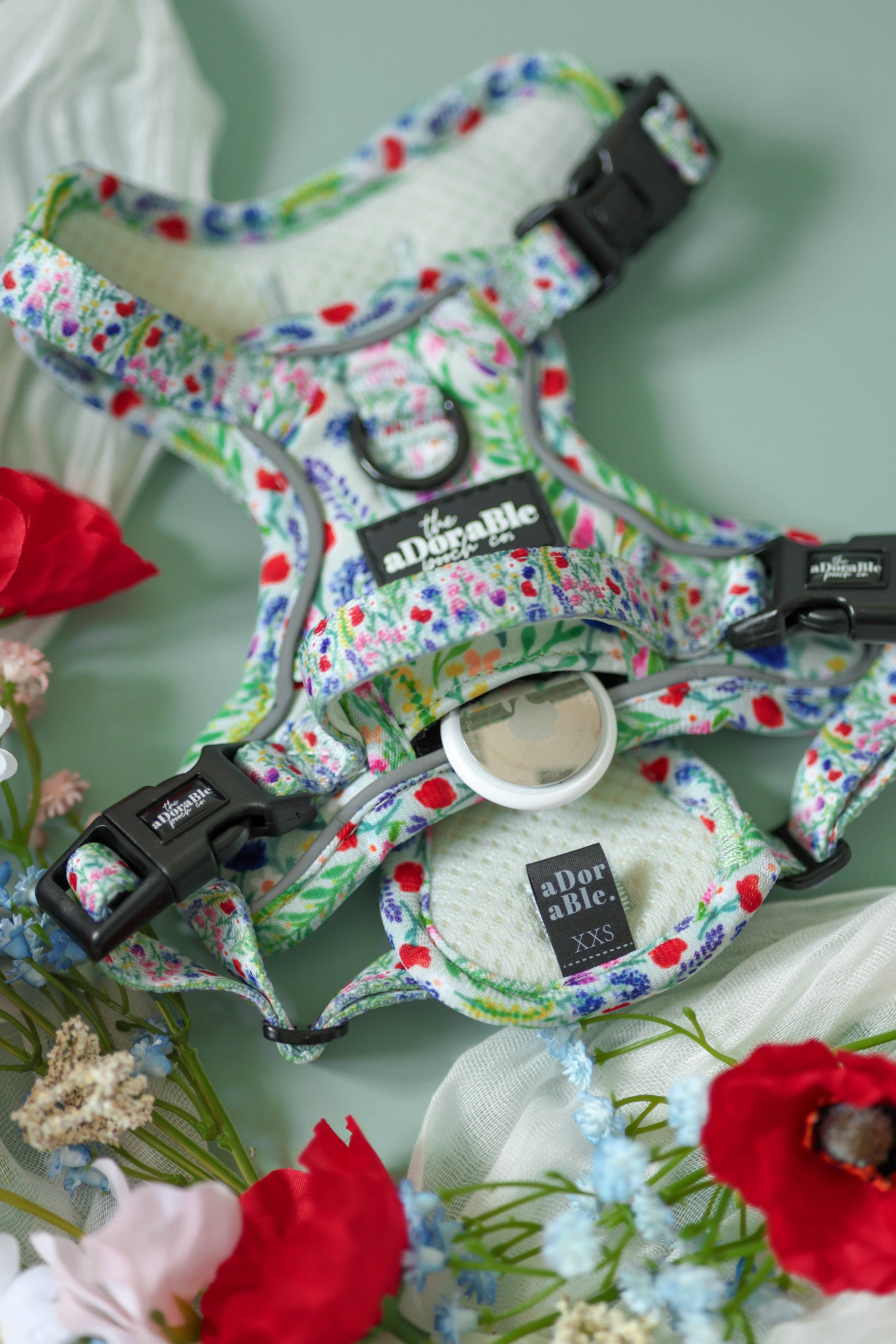 The aDoraBle Pooch Company - Wholesale Tuig voor huisdieren - Hond - Hike & Go Lite™ Harnas - Wildflower Meadow4