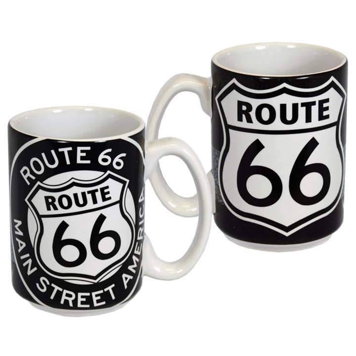 Route 66 Mug Ceramic Grande Road for wholesale by Jenkins Enterprises