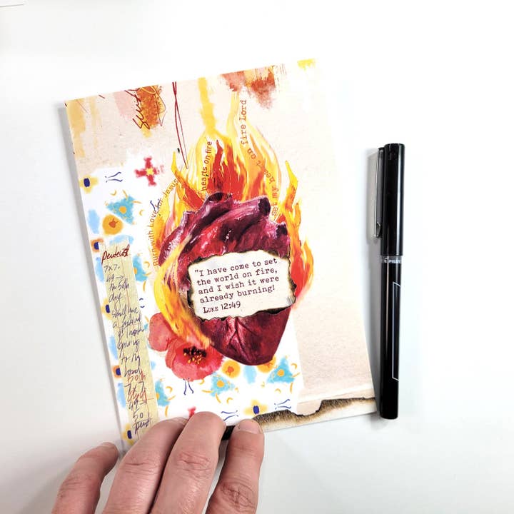 Open Journey - Wholesale Stationery/Notecard Set - Set of 7 faith cards, greeting cards 5x72