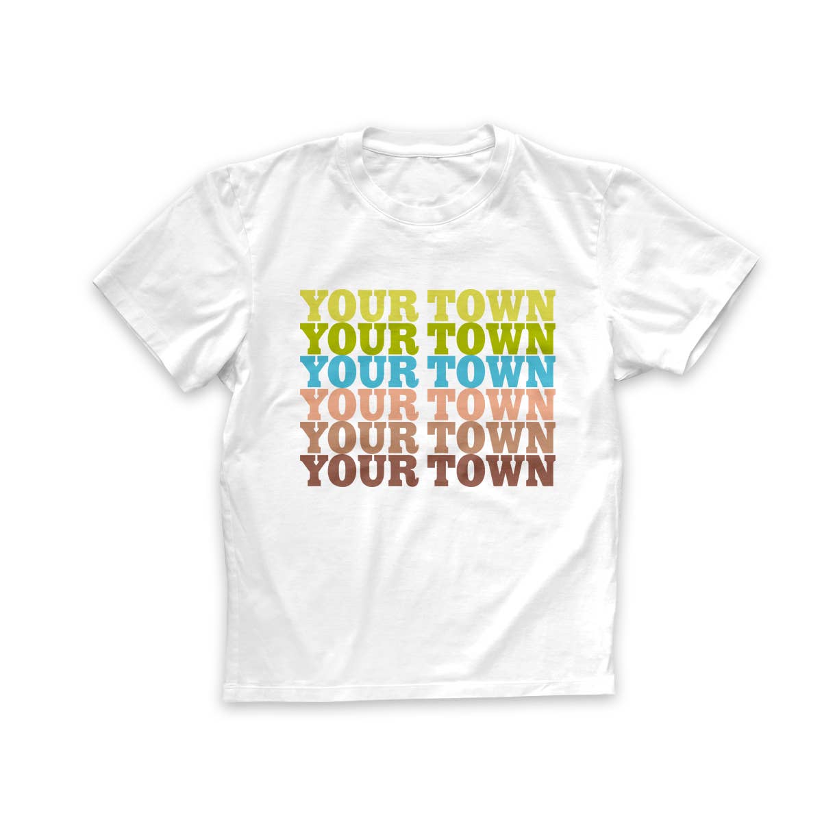 Rock Scissor Paper - Vente T-shirt sérigraphié – enfant - T-shirt Enfant Personnalisé Ville - Supergraphismes répètent le nom12