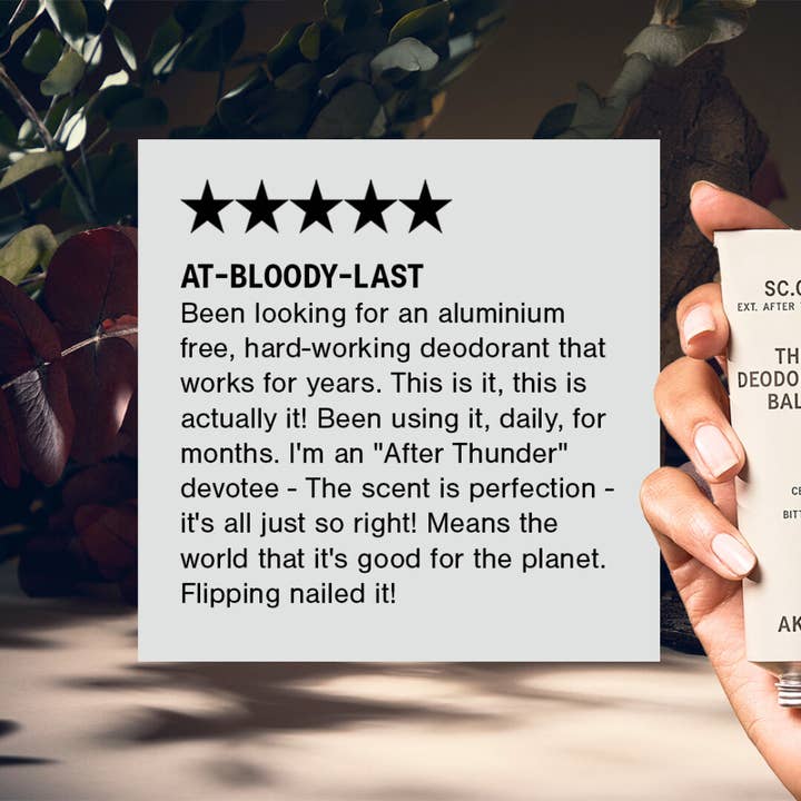 AKT London (USA) - Wholesale Deodorant - Unisex - AKT Deodorant Balm SC.02 After Thunder - aluminum-free4