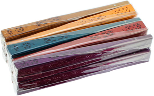 World Buyers – wholesale Handheld folding fan – Scented Colorful Wood Fans - AD0151