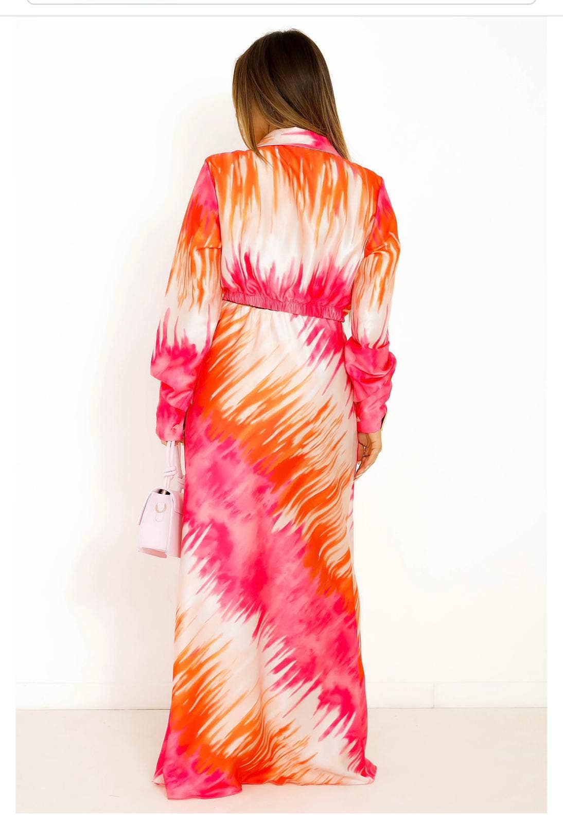 LORIANE – wholesale Top & skirt set – Women's – 10606E top + printed skirt one size7