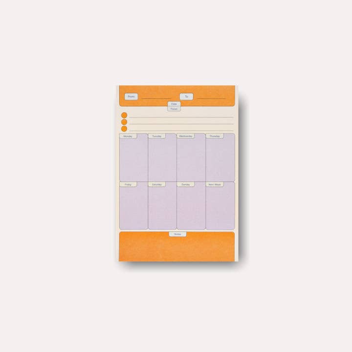 The Completist - Wholesale Planner - Beams Weekly Planner Sticky Notes