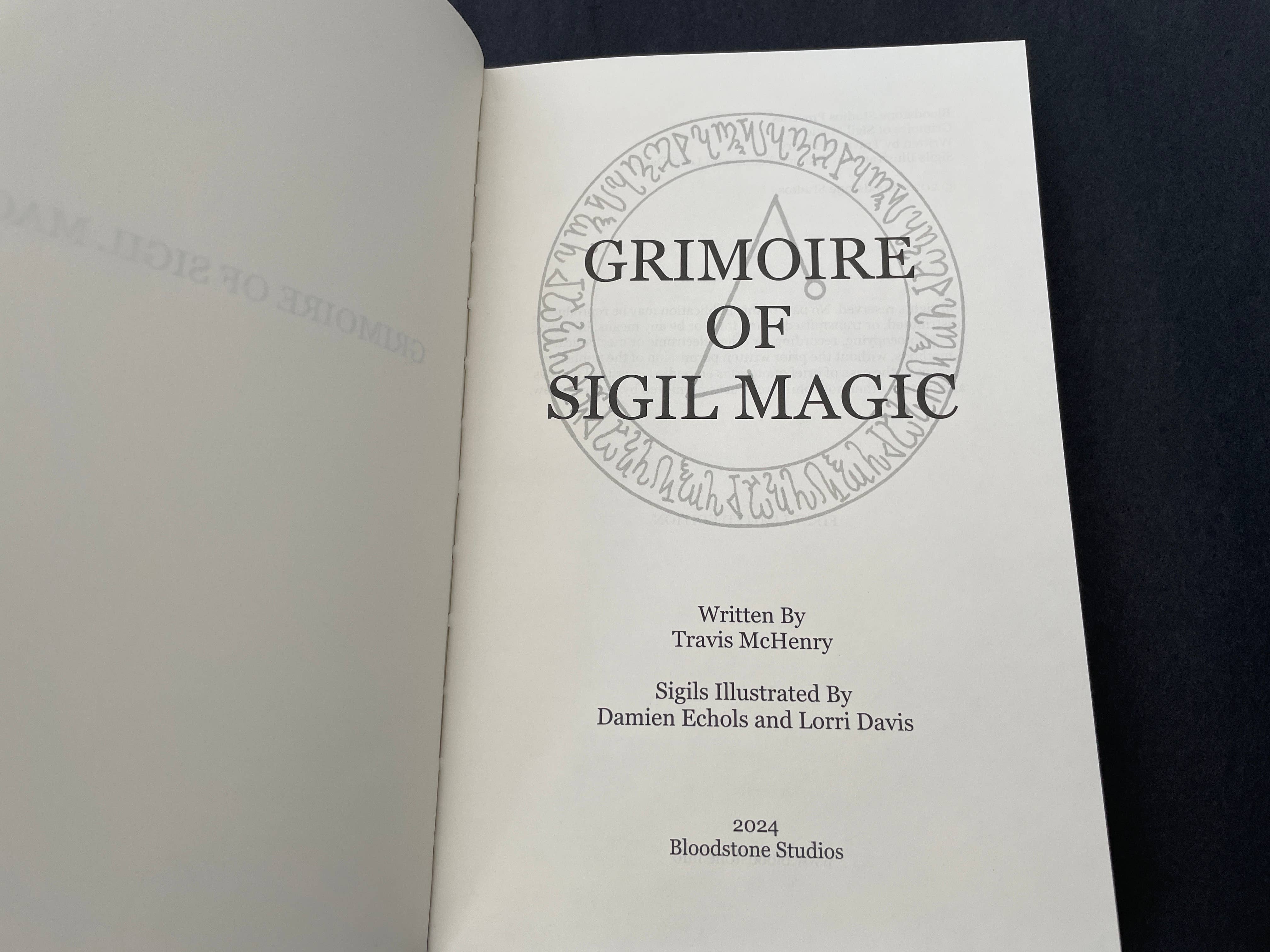 Bloodstone Studios – wholesale Body, mind and spirit – Grimoire of Sigil Magic1