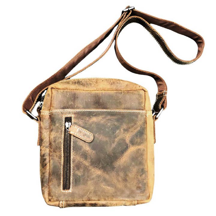 Hunter Leder-Schultertasche - VL108 für den Großhandel von Viceroy Leathers