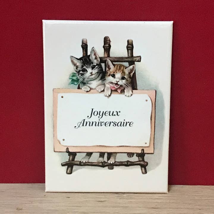 Imán chat aniversario para venta al por mayor de LUDOM EDITION
