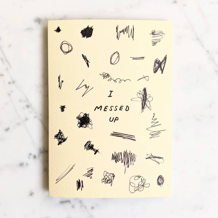 Madeleine Sywulak US - Wholesale I'm Sorry Card - I Messed Up Card0