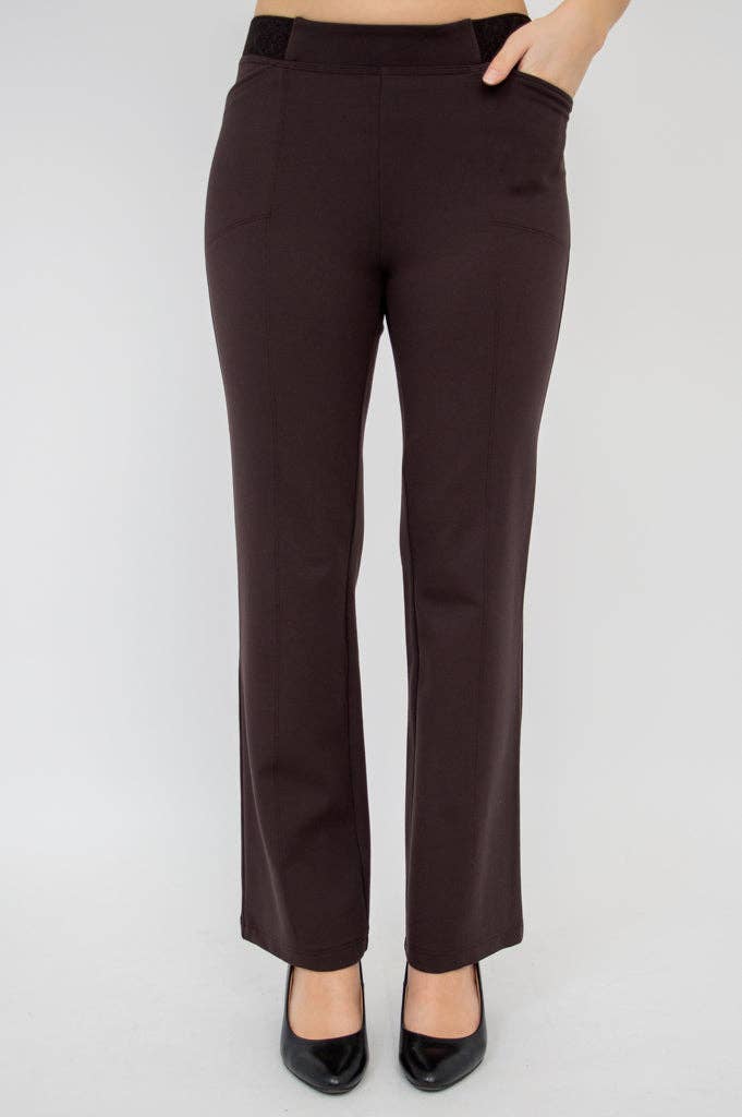 Blue Sky Clothing Co LLC - Wholesale Pants - Women's - Daya Pant, Coffee, Modal2