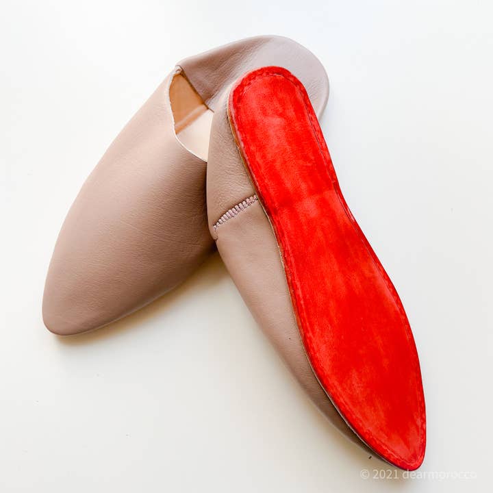dear Morocco - Wholesale Mules - Women's - Moroccan Traditional Babouche // Beldi // Nuss Nuss