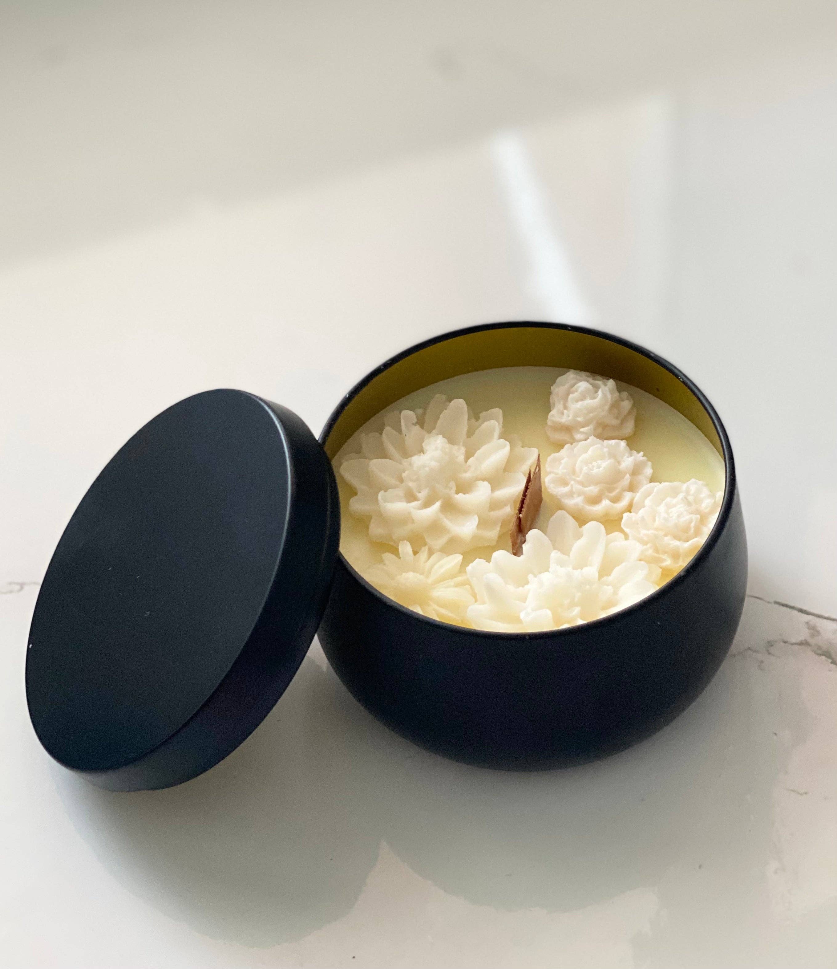 Scent Stories – wholesale Reseljus – Scents Heaven - Doftljus med blommor, sojavax, 40 timmars brinntid6