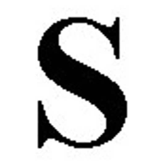 Manuscript Personal Initial Seals with Wooden Handle - S for wholesale by Manuscript