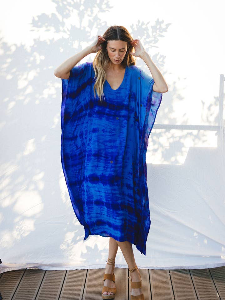 Lang kaftan - Riri for engroshandel hos Sun Child