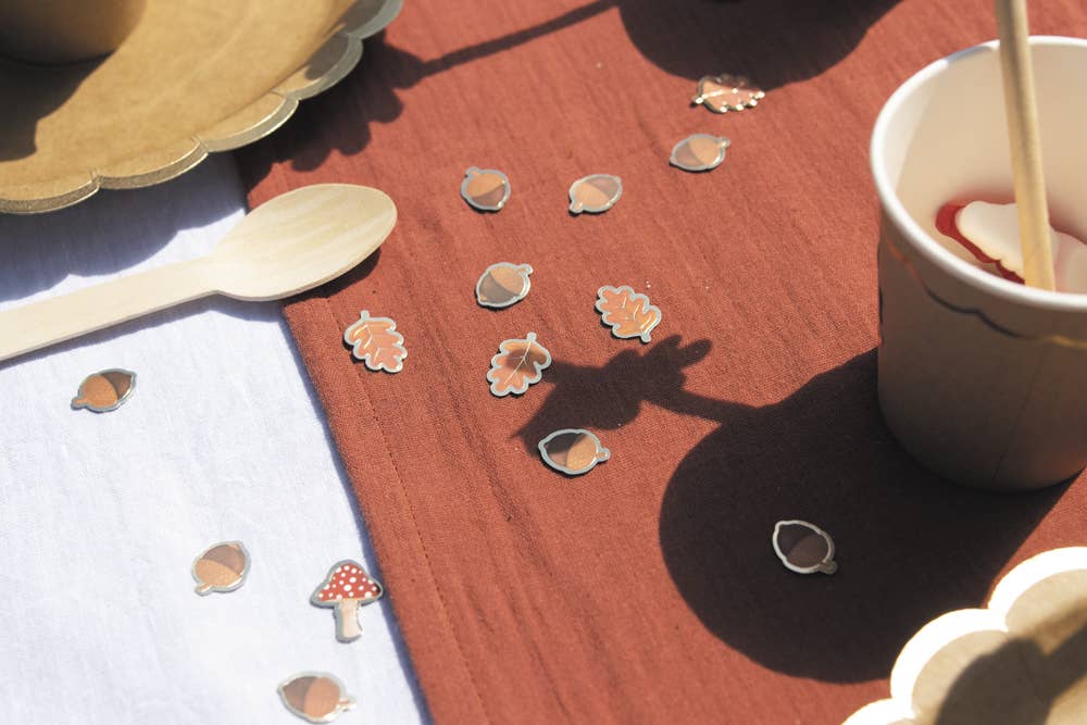 Tim&Puce Factory - Vendita all'ingrosso Coriandoli - CORIANDOLI DA TAVOLO WOODLAND2