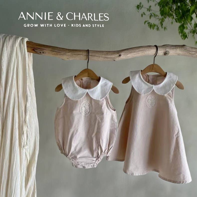 Annie & Charles - Wholesale Clothing Set - Baby - Annie & Charles® Baby Bloomer and VIOLA Dress5