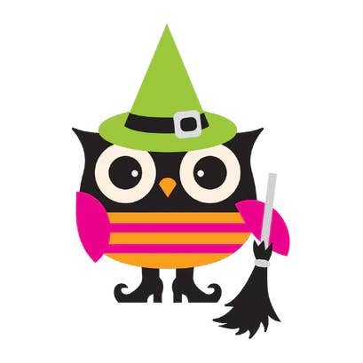 Halloween Owl Acrylic for wholesale by OUTSIDE THE BOX, LLC