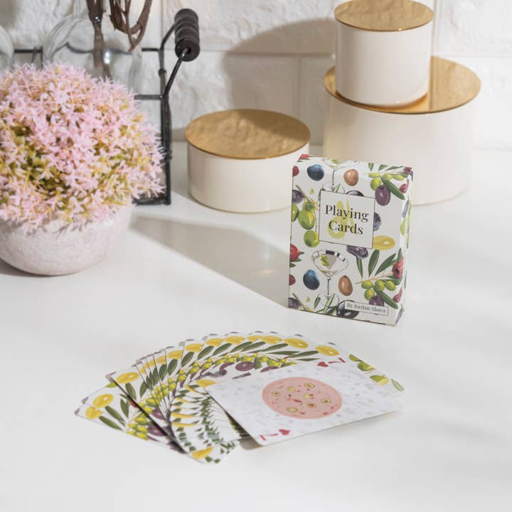 Jordan Ahava - Wholesale Playing Cards - Olive Playing Cards