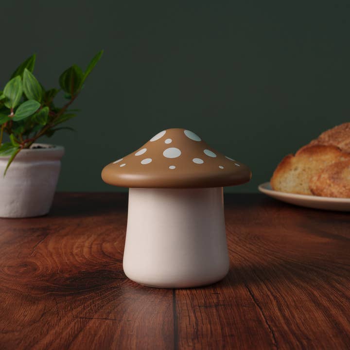 Fred & Friends - Wholesale Butter Dish - Forage - Butter Storage - Ceramic Mushroom1