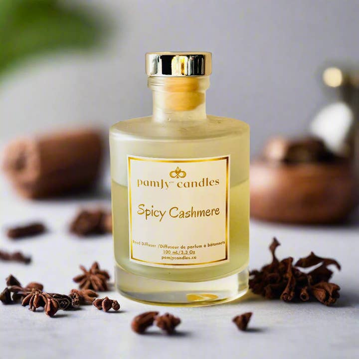 Cachemire Épicé - 100 mL pour la vente par PAMJY Candles