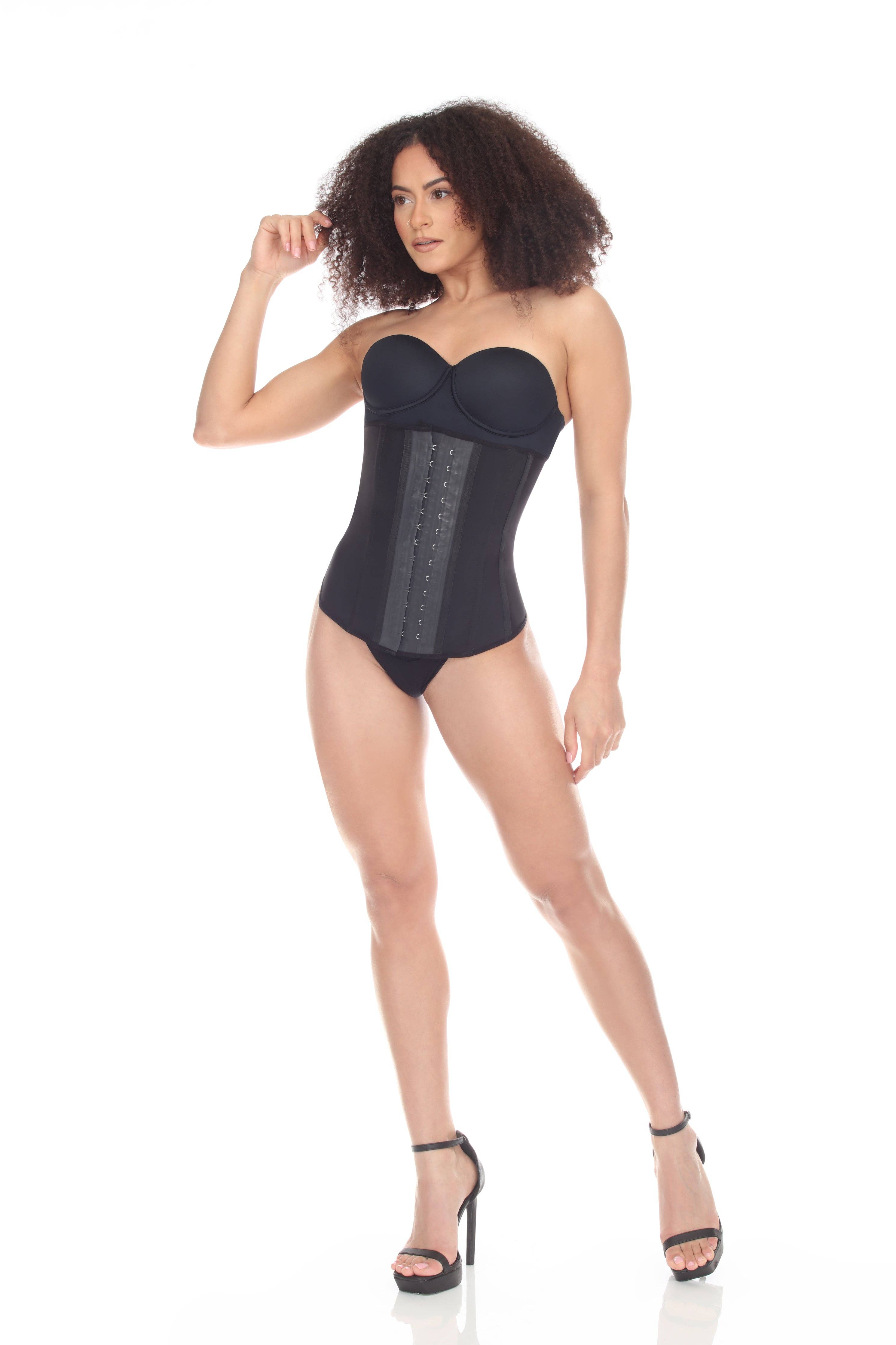 Black 1025 Perfect Shape Petite Torso Latex Shaper for wholesale on Faire1