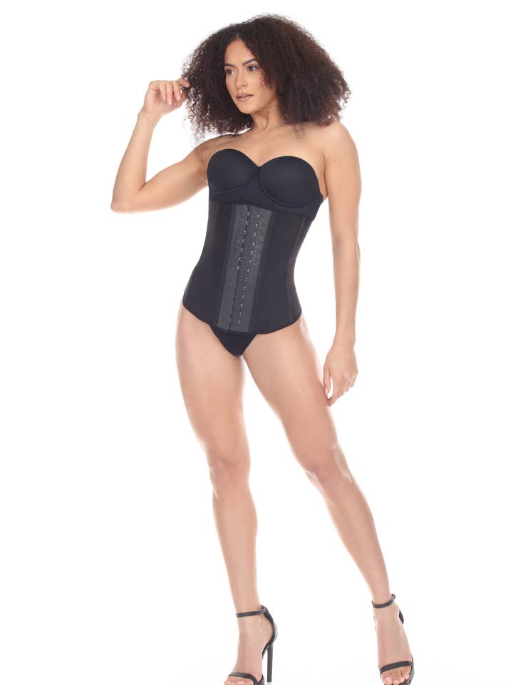 Black 1025 Perfect Shape Petite Torso Latex Shaper for wholesale on Faire1