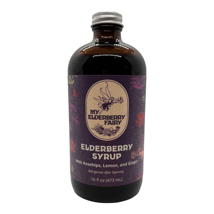 My Elderberry Fairy - Wholesale Oral Supplement/Vitamin - Elderberry Syrup (16 oz)