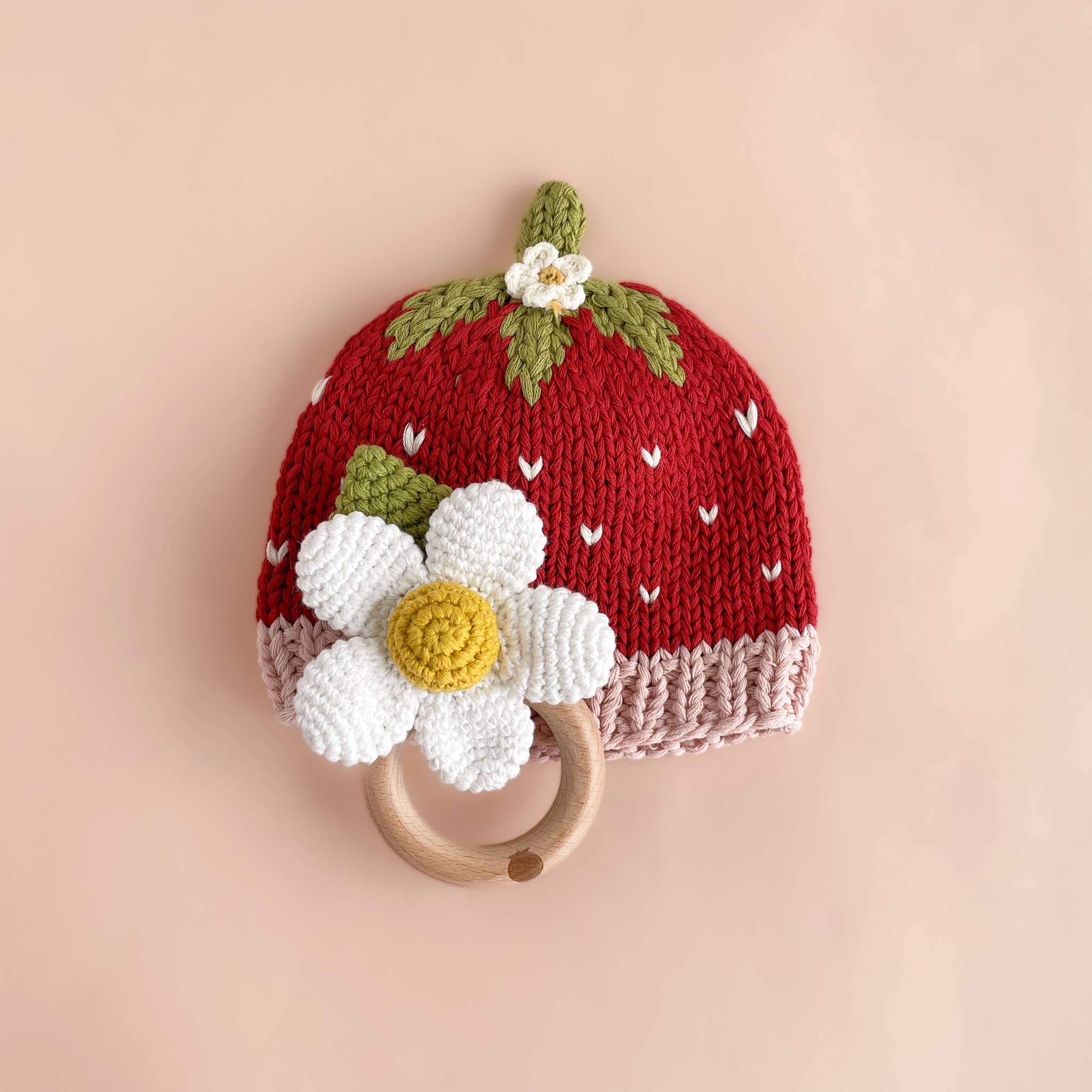 The Blueberry Hill – wholesale Newborn/knit hat – Baby – Cotton Strawberry Beanie Baby Girls Hat Clothing Spring Gift1