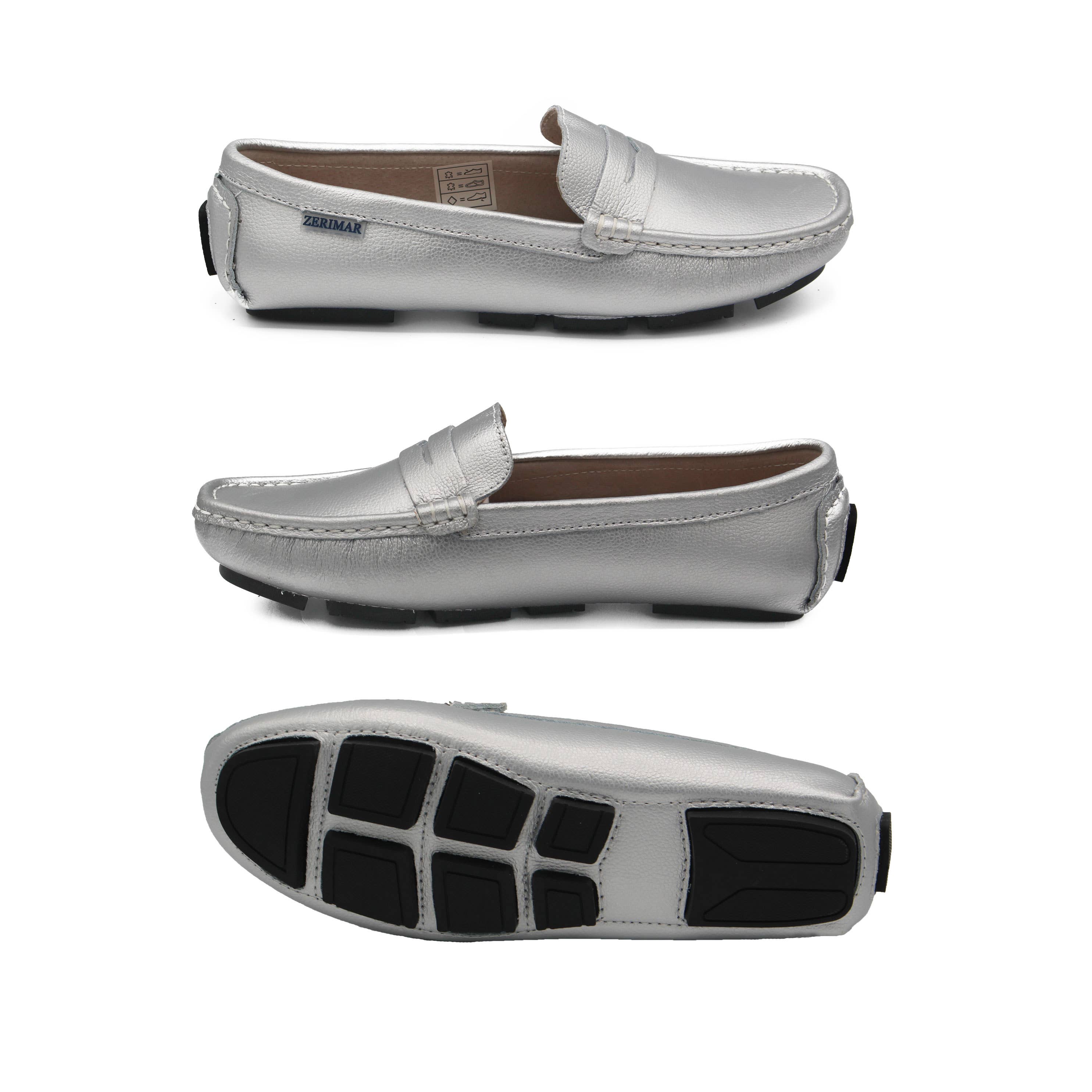 Zerimar 1942 - Wholesale Loafers - Women's - Women's Leather Moccasin Loafer Flat Shoes-Zerimar11