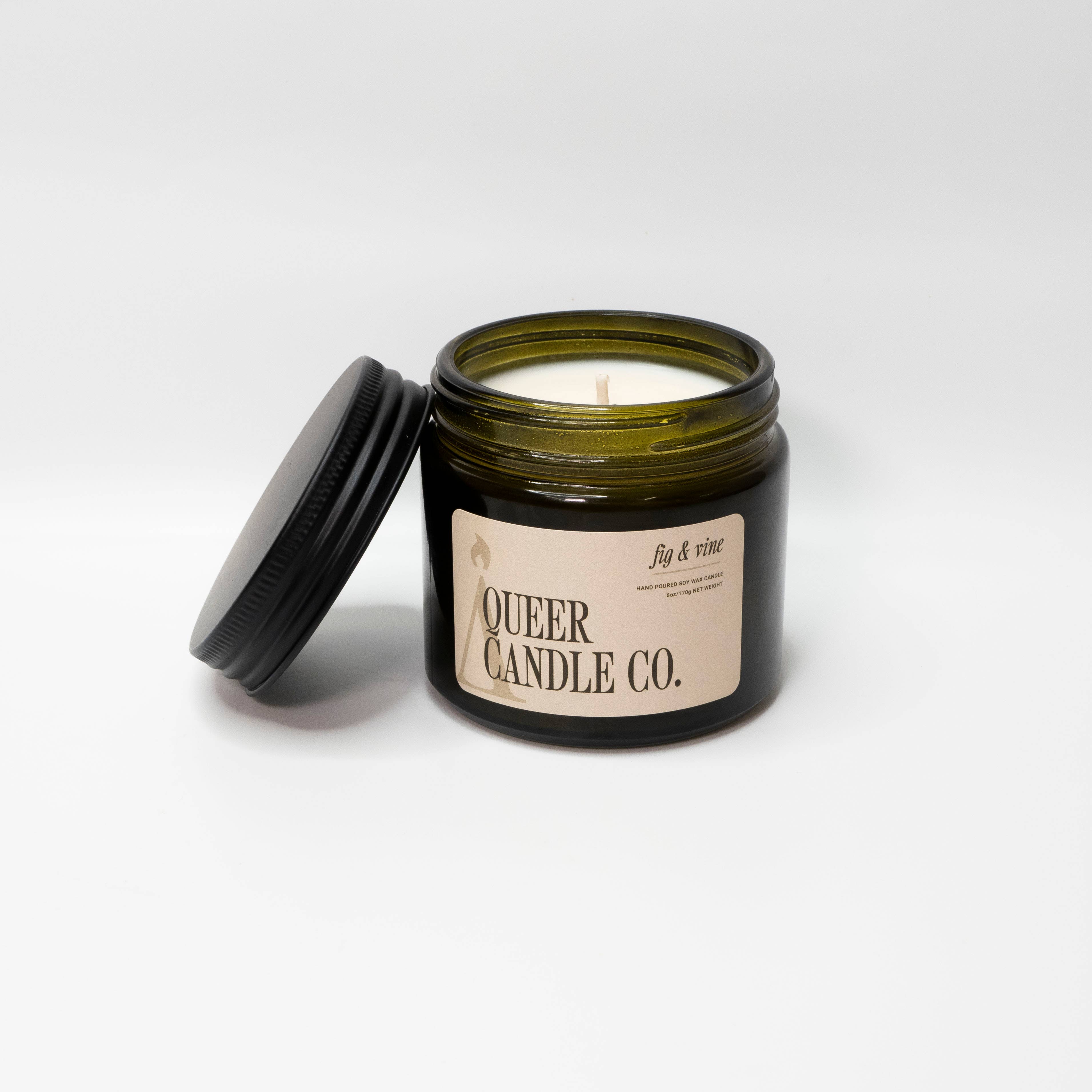 Queer Candle Co. - Wholesale Jar/Filled Candle - Fig & Vine