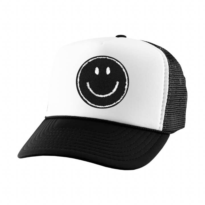 OURHHAUS - Wholesale Trucker Hat - Women's - Smiley Trucker Hat8