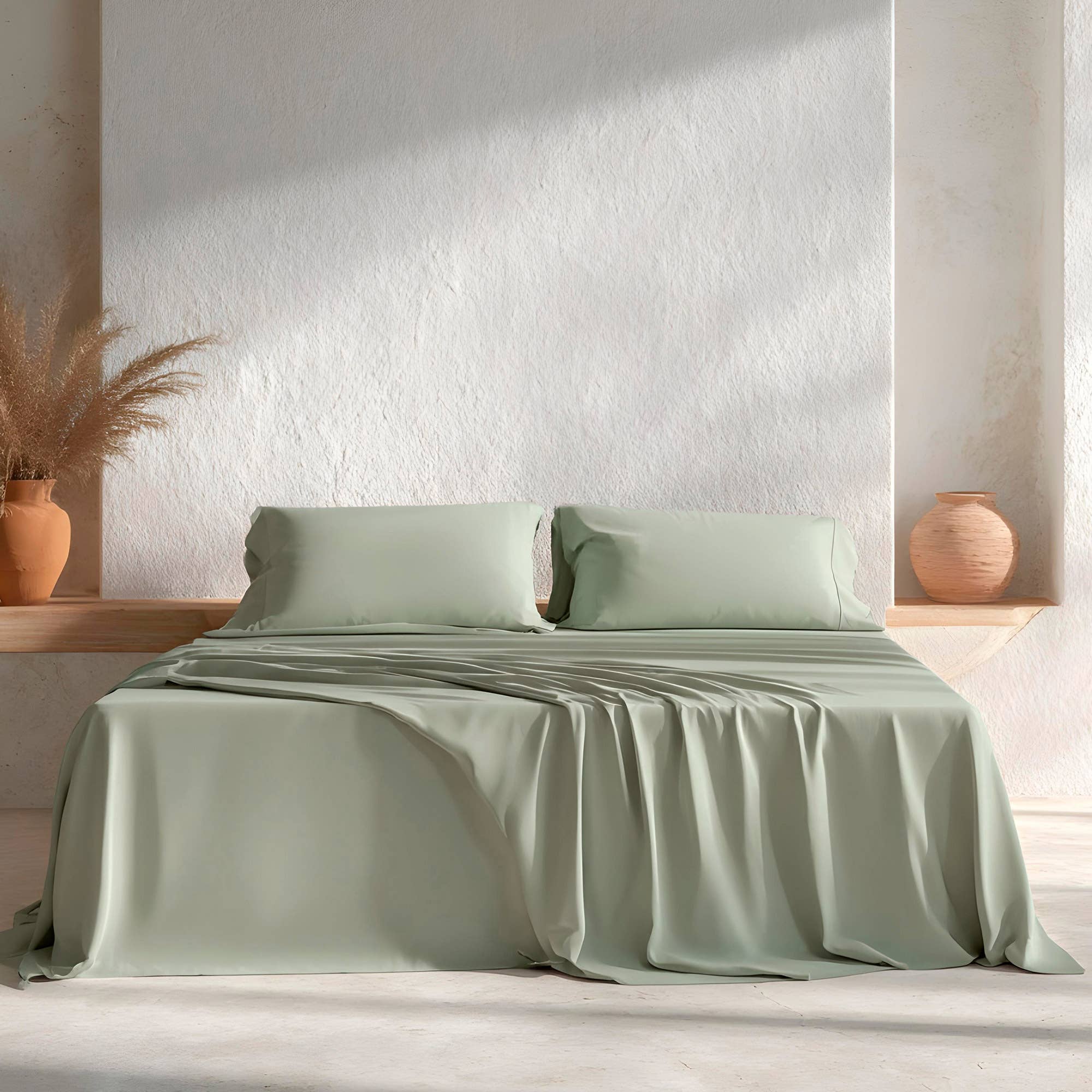 GAMUSI - Wholesale Sheet Set - 100% Cotton Soft Sheet Set 144 Thread Count - 3/4 Pieces21