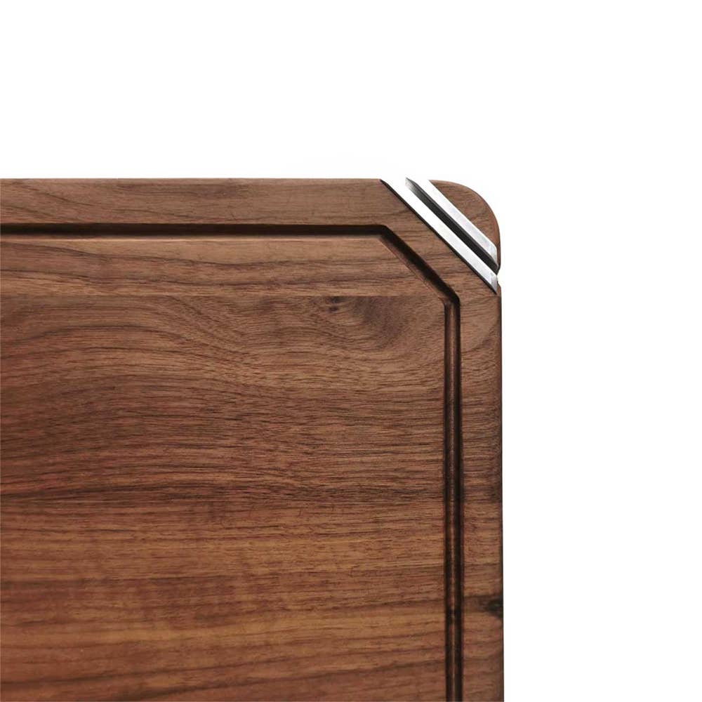 Falegnameria 2T di Tirabassi M. e L. s.n.c. - Wholesale Cutting Board - Walnut chopping board with liquid channel3