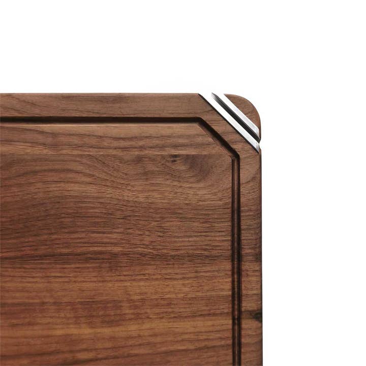 Falegnameria 2T di Tirabassi M. e L. s.n.c. - Wholesale Cutting Board - Walnut chopping board with liquid channel3