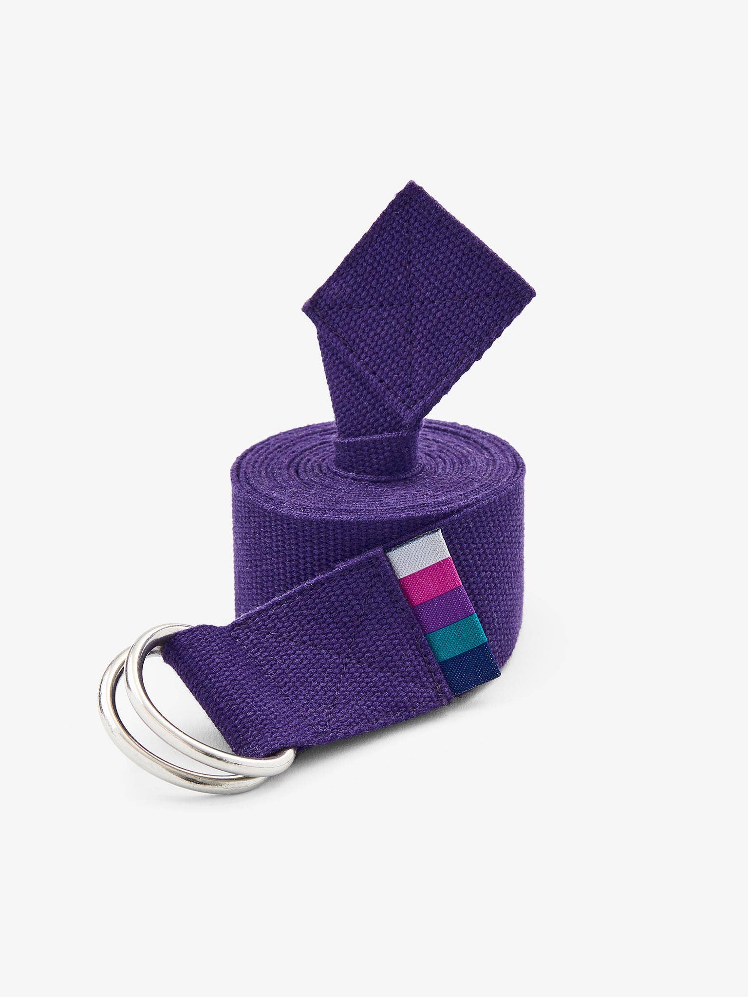 Yogamatters - Vente Sangle et élastique de yoga - Ceinture de yoga à anneau en D en coton biologique Yogamatters4