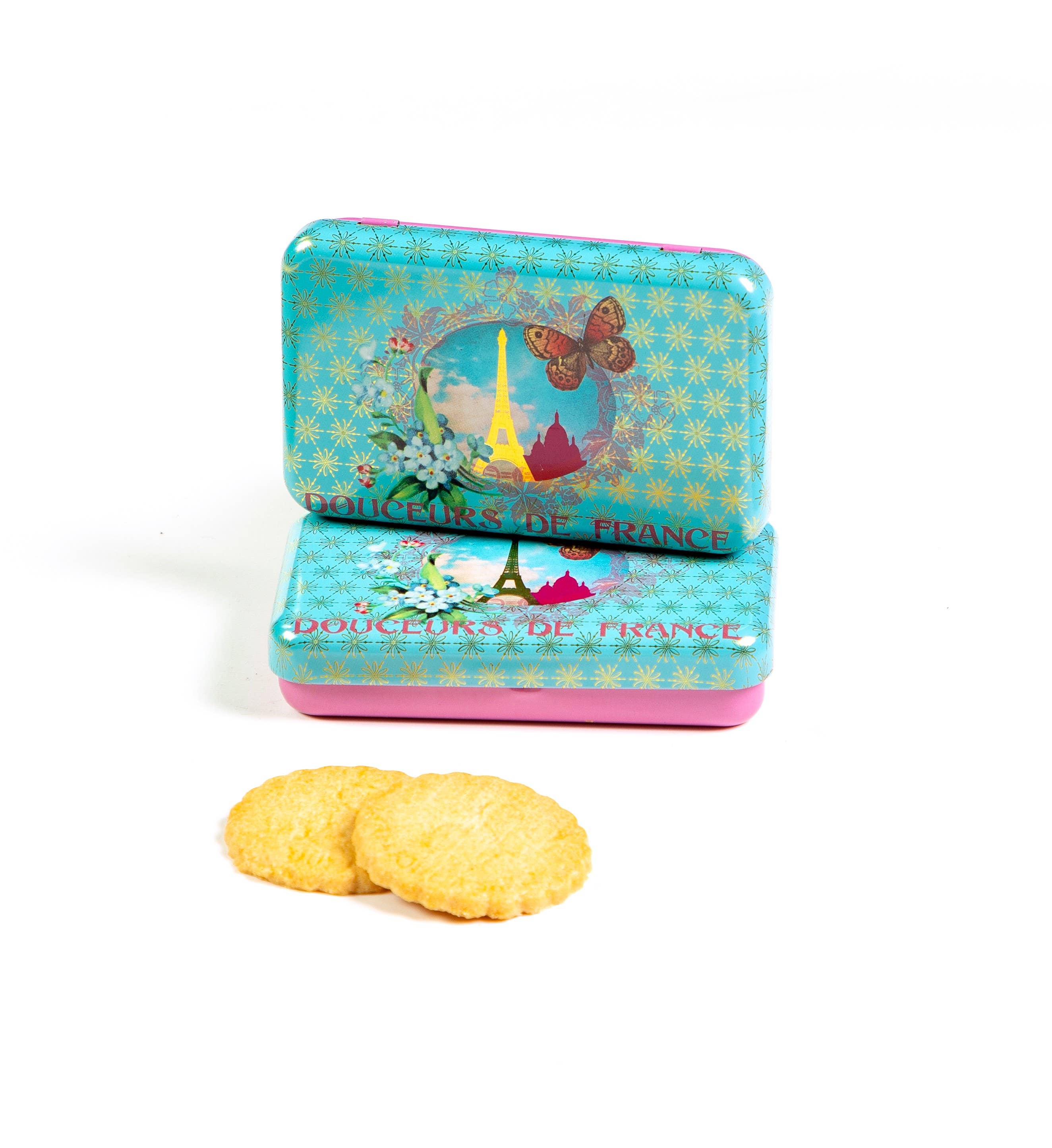 LA SABLESIENNE - Vendita all'ingrosso Biscotti - Biscotti sablé al burro "Paris Bleu" 35g