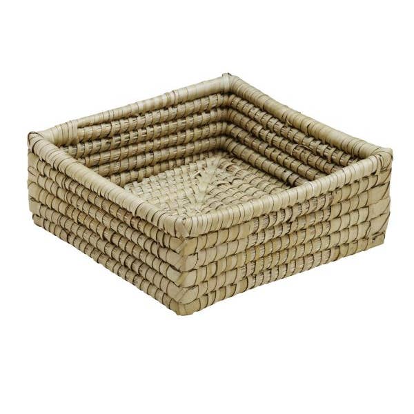 Delta Palm Square Basket for wholesale by Ten Thousand Villages