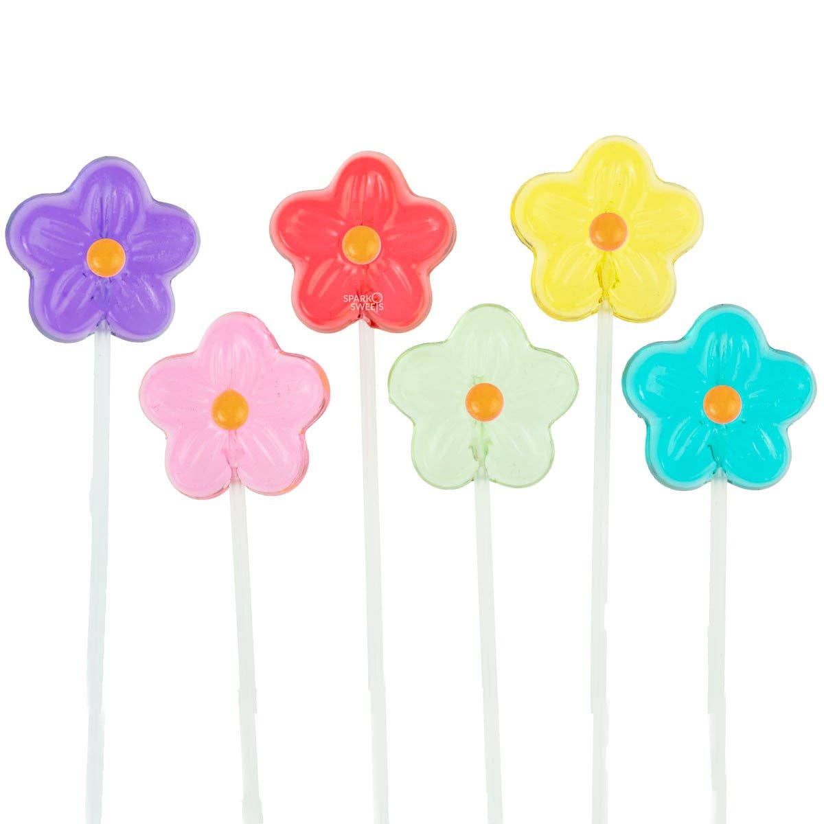 Sparko Sweets - Wholesale Lollipop - Twinkle Pops Sugar Free Daisy Long-Stem Lollipops1