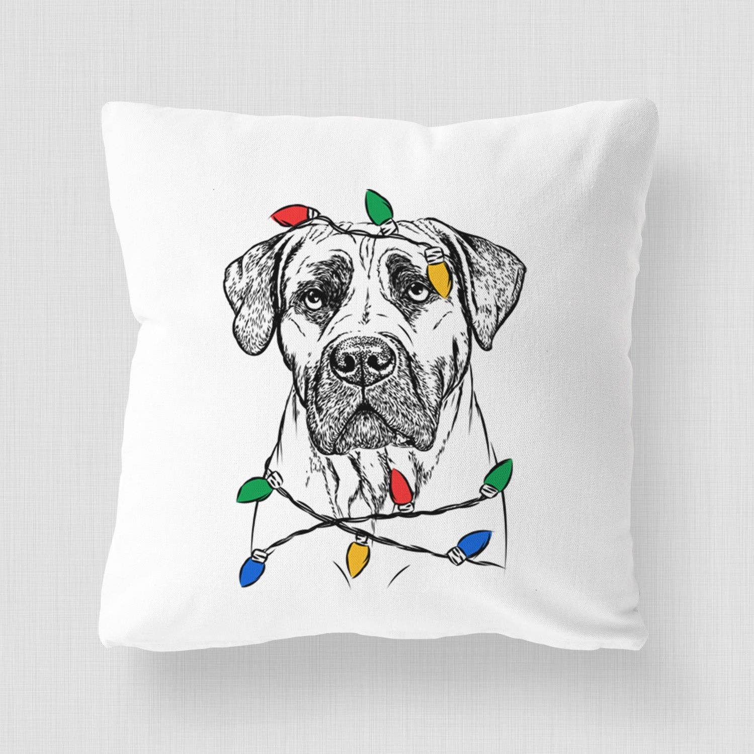 Inkopious - Vente Housse de coussin - Boris le Boerboel - Housse de coussin9
