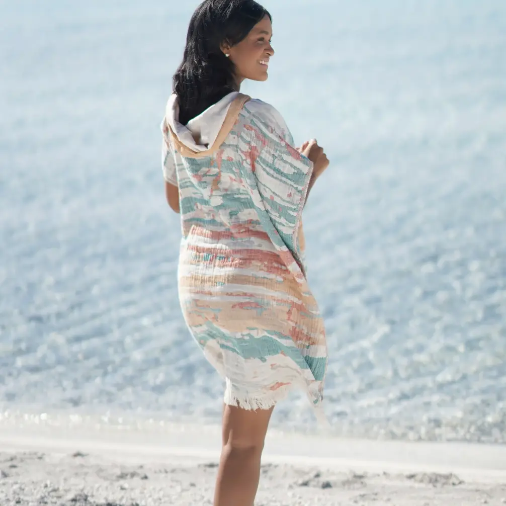 Bagno Milano - Vente Peignoir – femme - Collection de peignoirs et ponchos en peshtemal bio Bagno Milano64