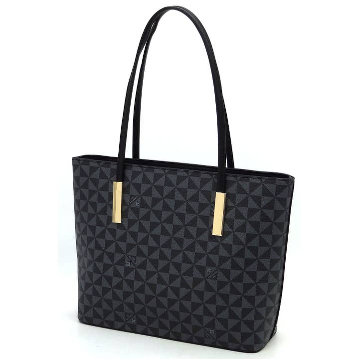 M&M HANDBAGS, LLC. - Wholesale Tote Bag - Women's - PM2669 Monogrammed 3-in-1 Tote1