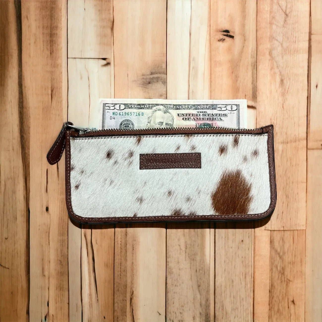 Rodeo - Wholesale Wristlet - Cowhide wallet bag insert1