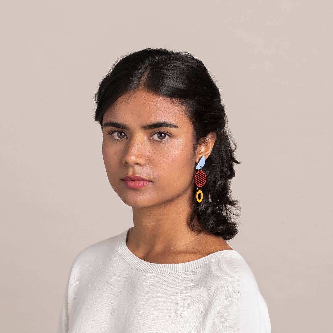 Materia Rica - Wholesale Dangle Earrings - Primary Colours1