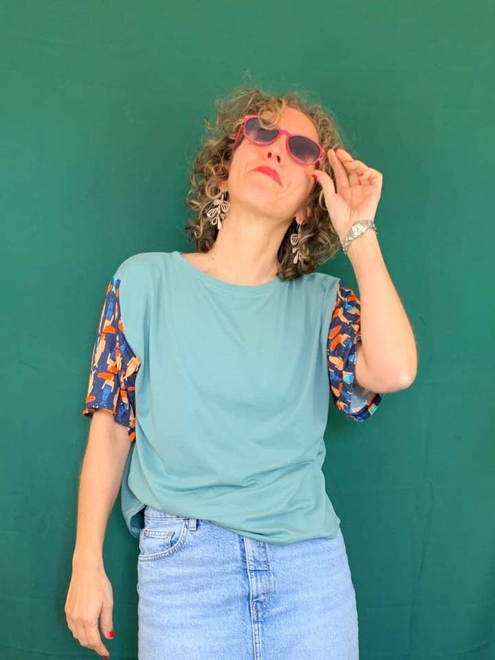 Dei T-shirt - Print Sirenas for wholesale by La Compiano