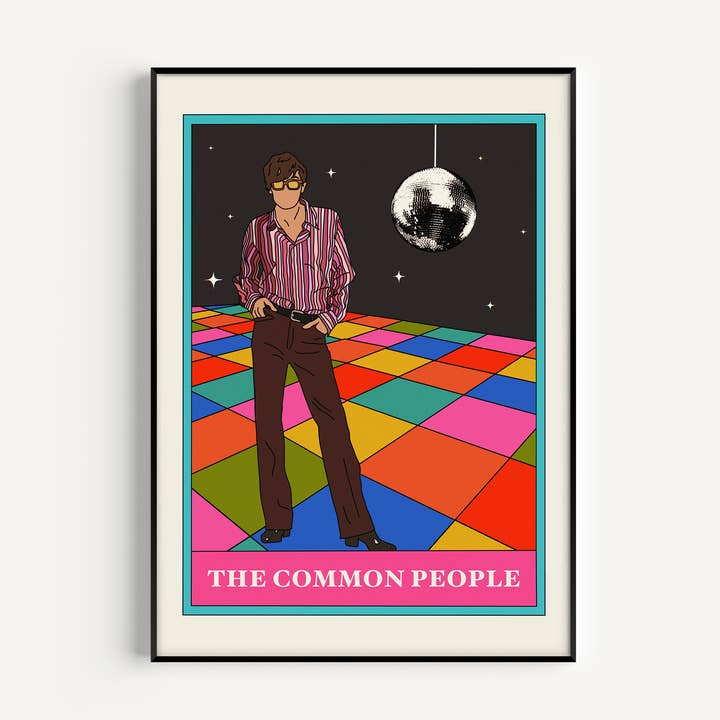 The Common People Tarot Card Art Print for wholesale by Twisted Rebel Designs
