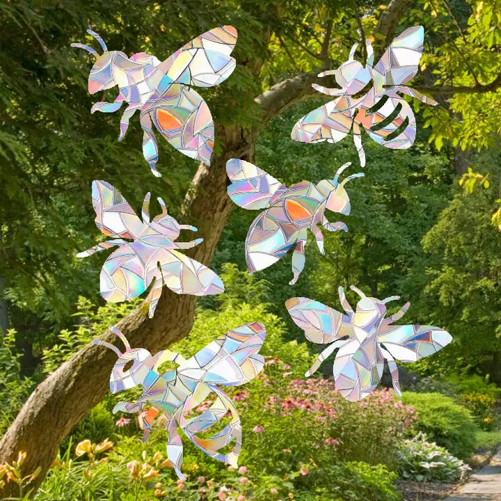 Bee Shape Suncatcher Pack for wholesale by Mustard Tiger