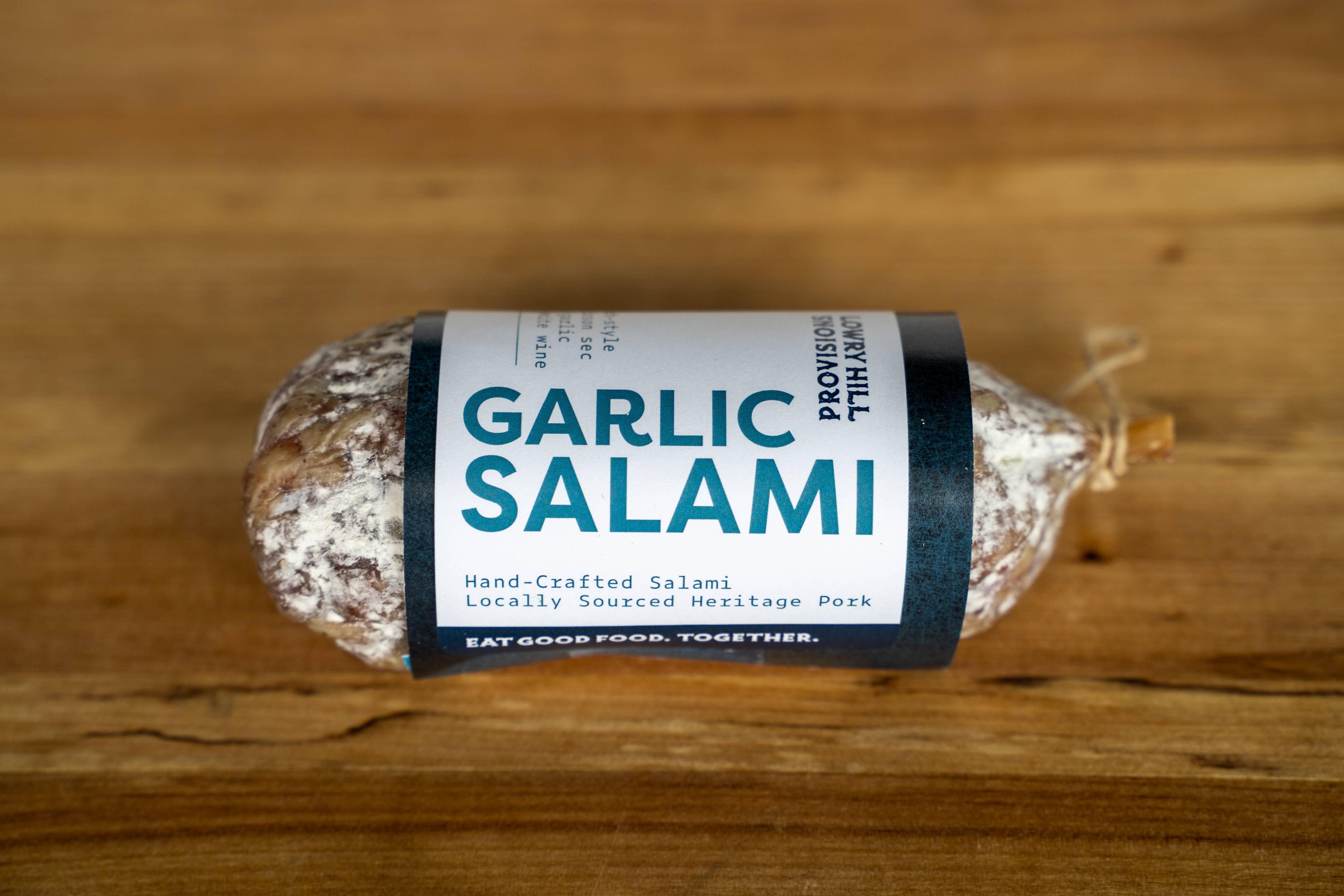 Lowry Hill Provisions - Vente Salamis - Salami à l'ail1