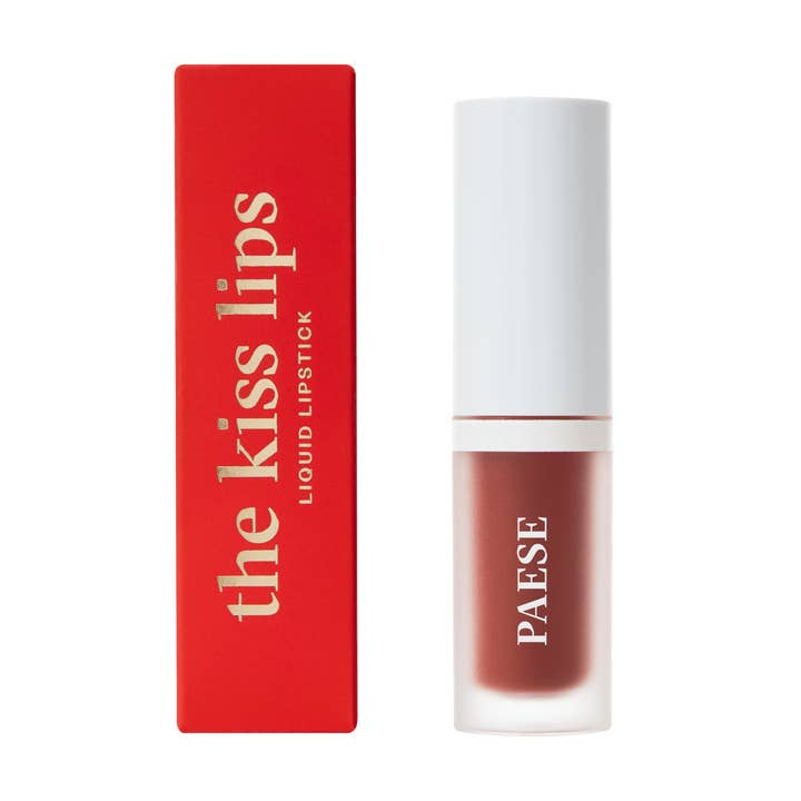 THE KISS LIPS LIQUID LIPSTICK 04 RUSTY RED for wholesale by Carl & Son