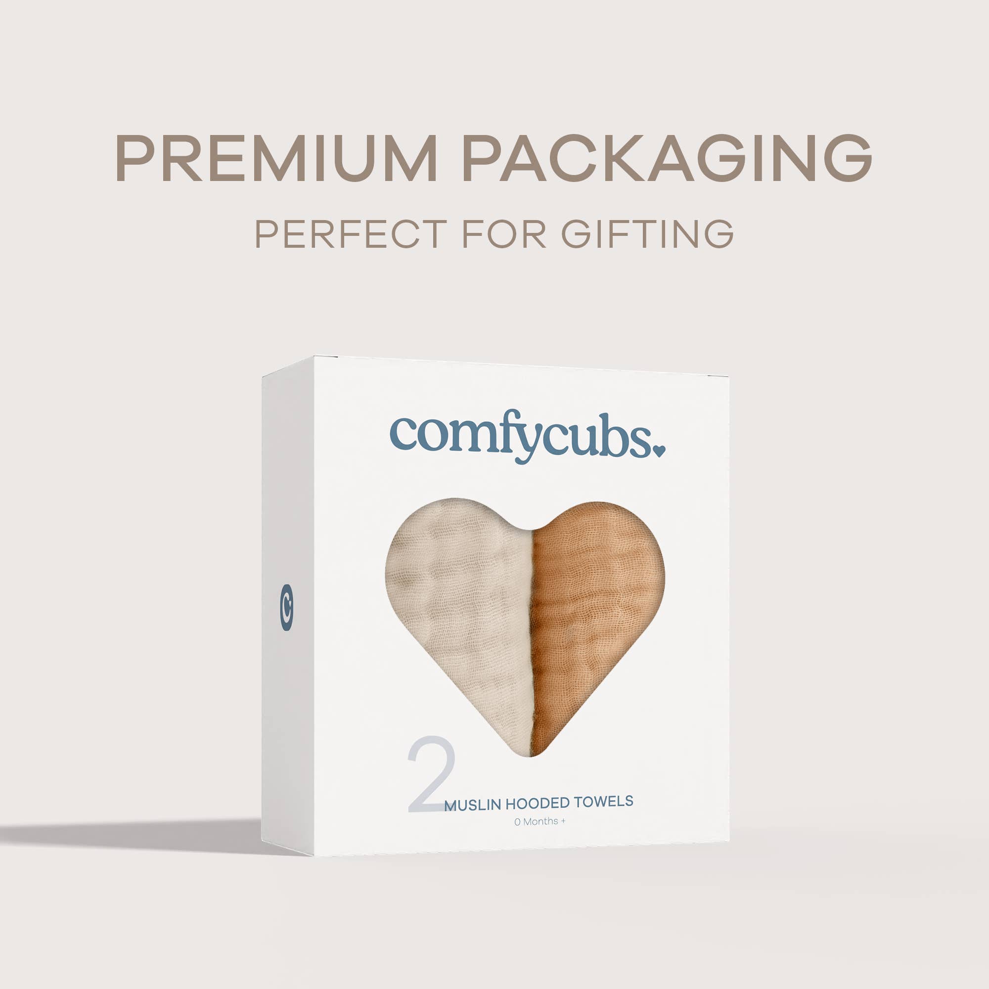 Comfy Cubs - Vendita all'ingrosso Asciugamano con cappuccio - Bambini e neonati - Asciugamano con cappuccio per neonati, 6 strati 100% cotone mussola di Comfy Cubs50