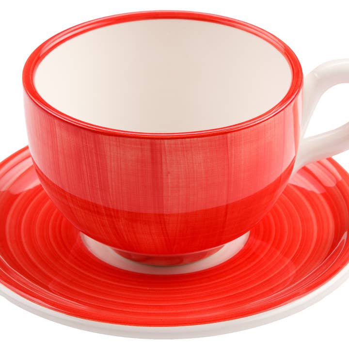 Arcucci Trade - Wholesale Coffee/Tea Cup - POSITANO HAND PAINTED CERAMIC COFFEE MUG 6 COLORS